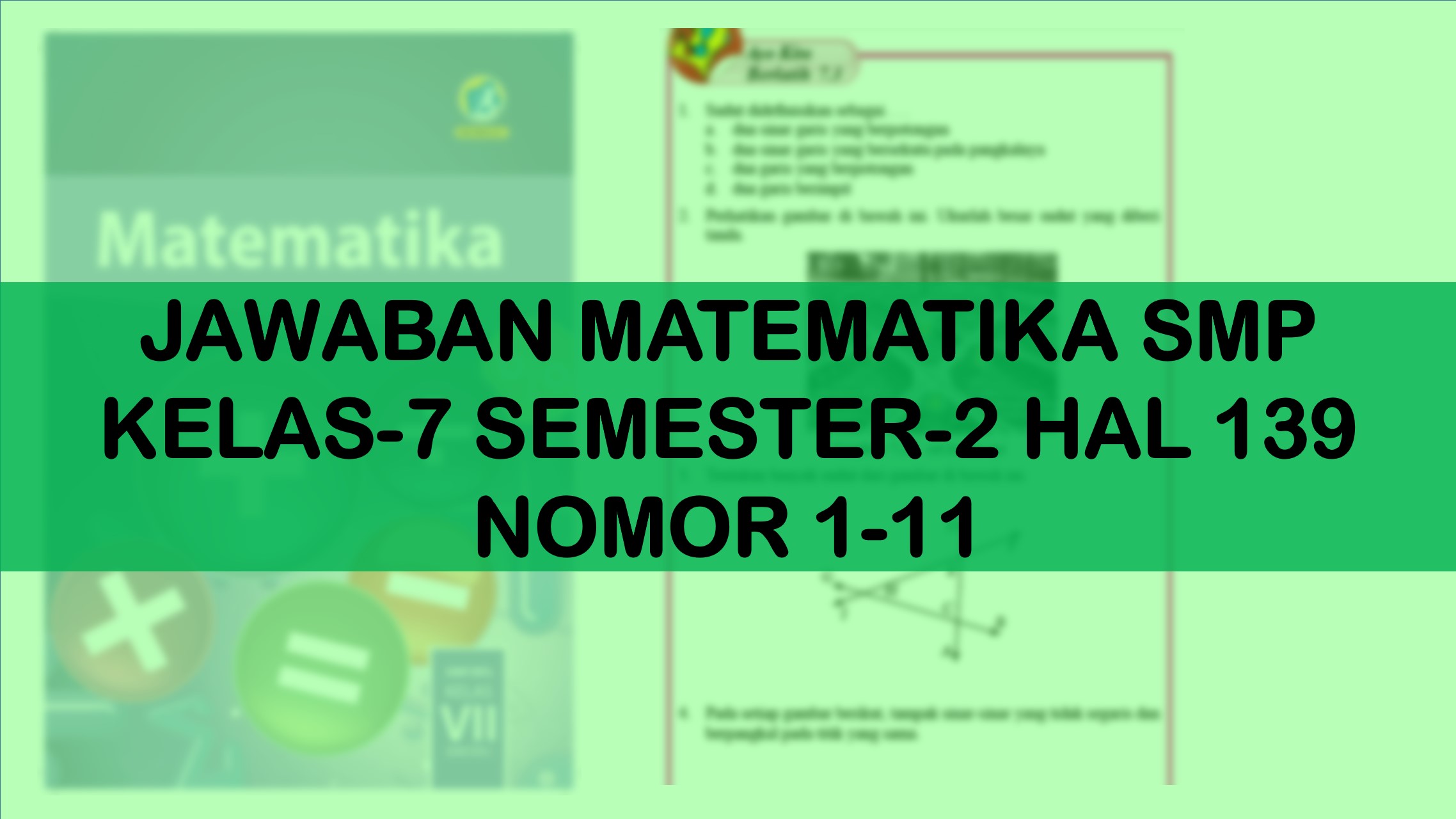 Detail Kunci Jawaban Buku Smp Kelas 7 Nomer 18