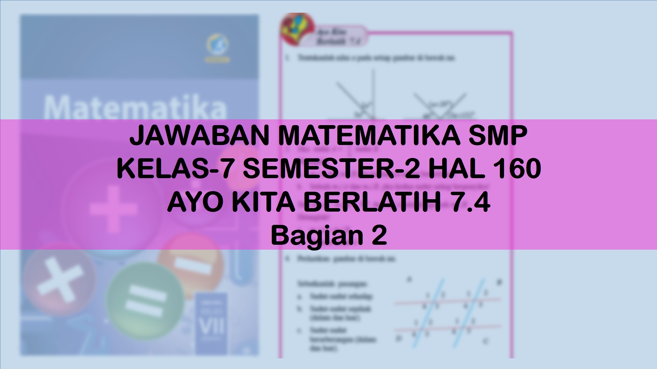 Detail Kunci Jawaban Buku Smp Kelas 7 Nomer 36