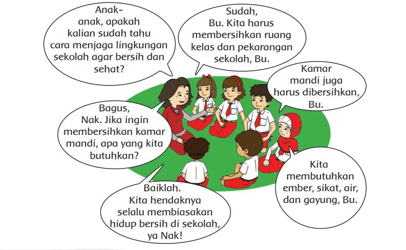 Detail Kunci Jawaban Buku Tema 4 Kelas 2 Nomer 14