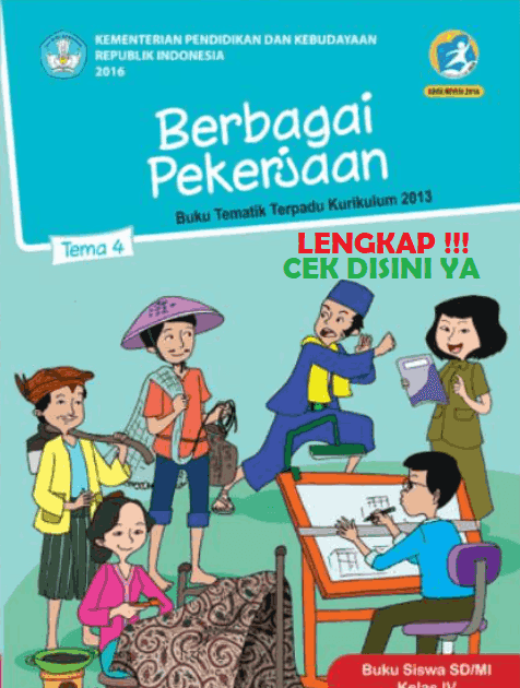 Detail Kunci Jawaban Buku Tema 4 Kelas 4 Nomer 5