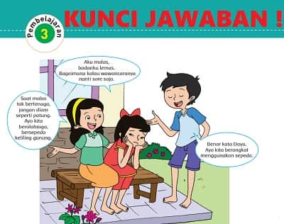 Detail Kunci Jawaban Buku Tema 4 Kelas 5 Nomer 9