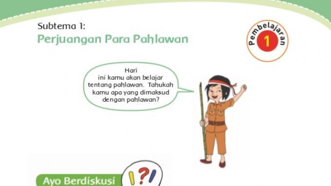 Detail Kunci Jawaban Buku Tema 5 Kelas 4 Nomer 2