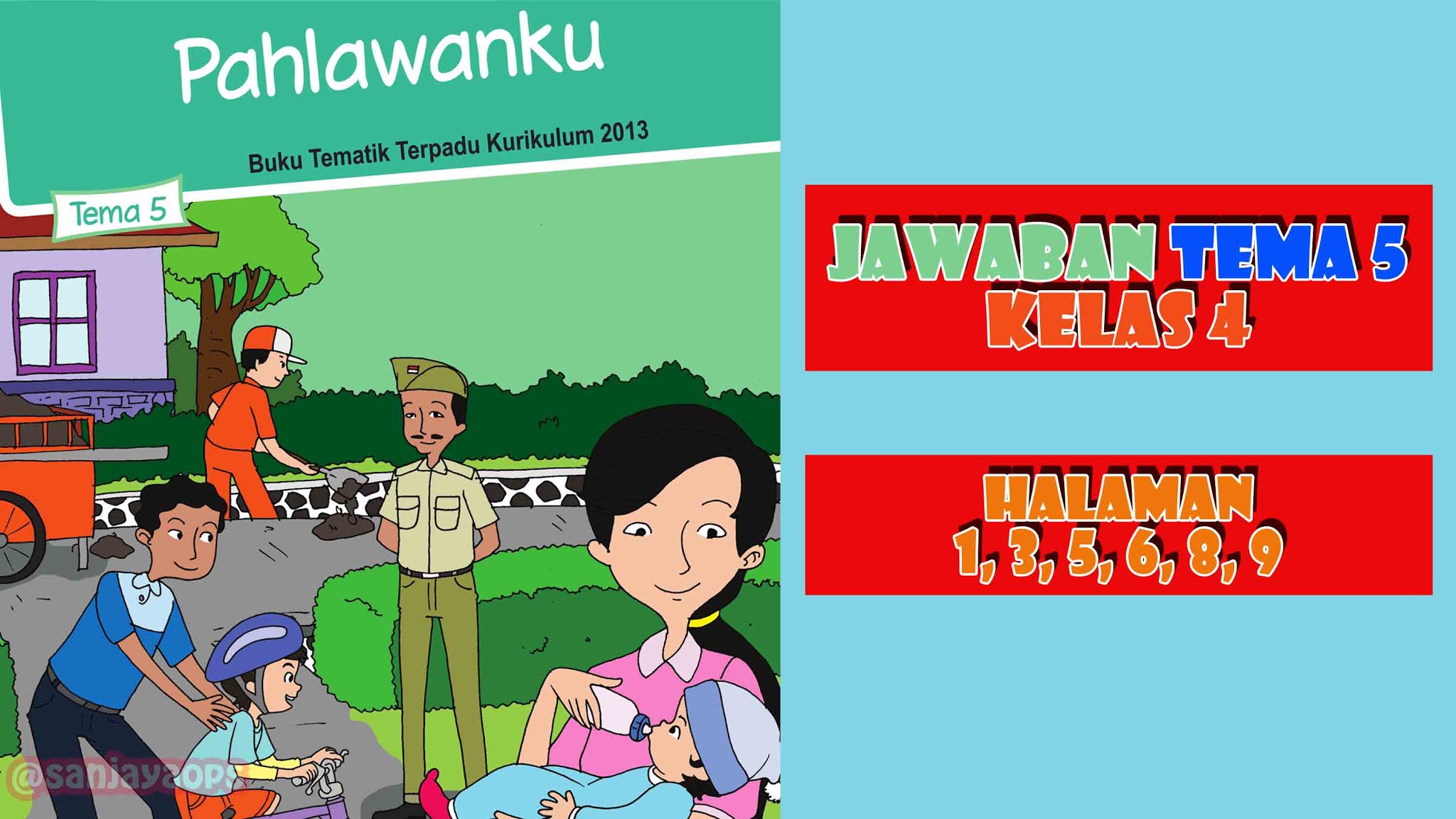 Detail Kunci Jawaban Buku Tema 5 Kelas 4 Nomer 14