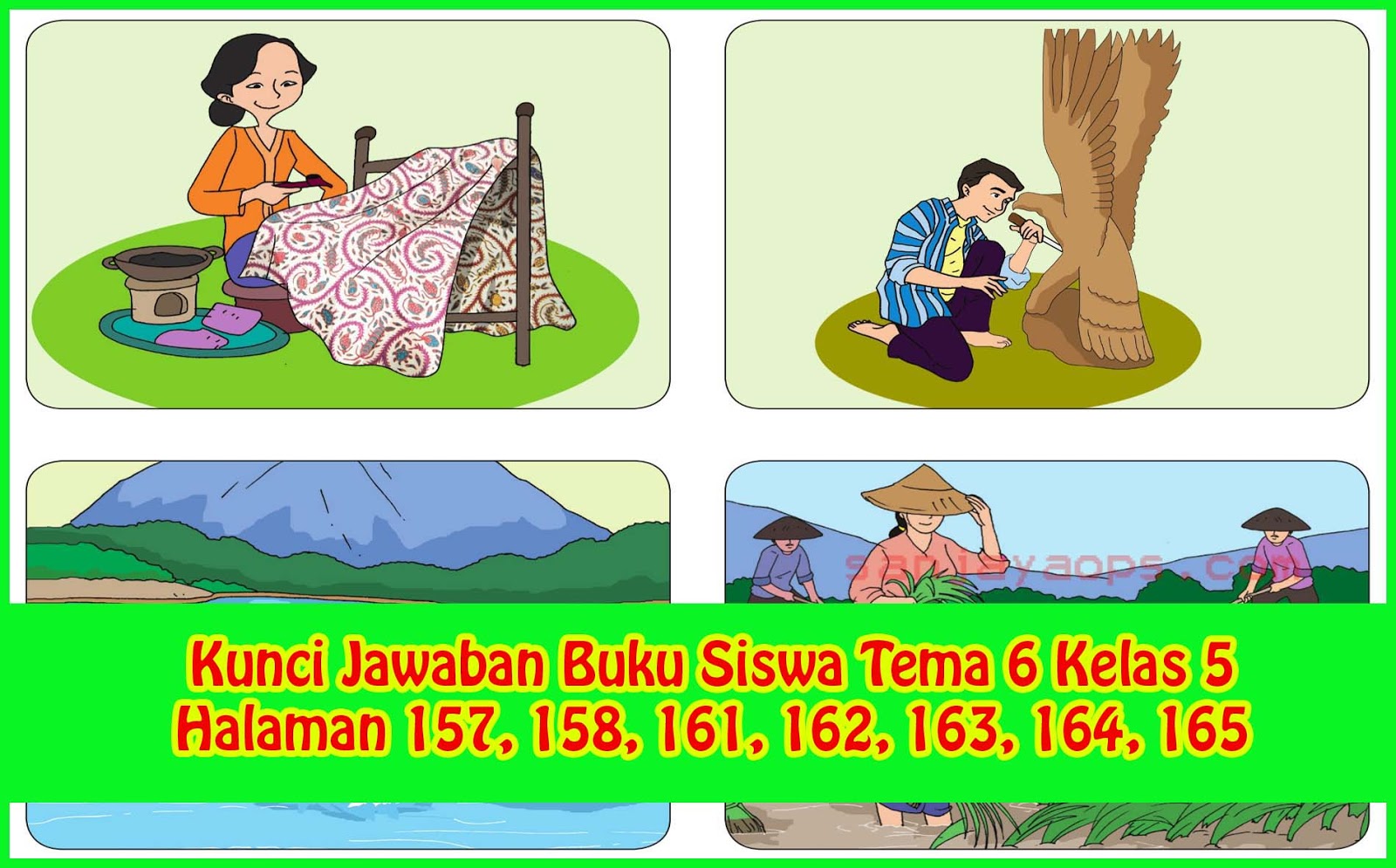 Detail Kunci Jawaban Buku Tema 6 Kelas 5 Nomer 19