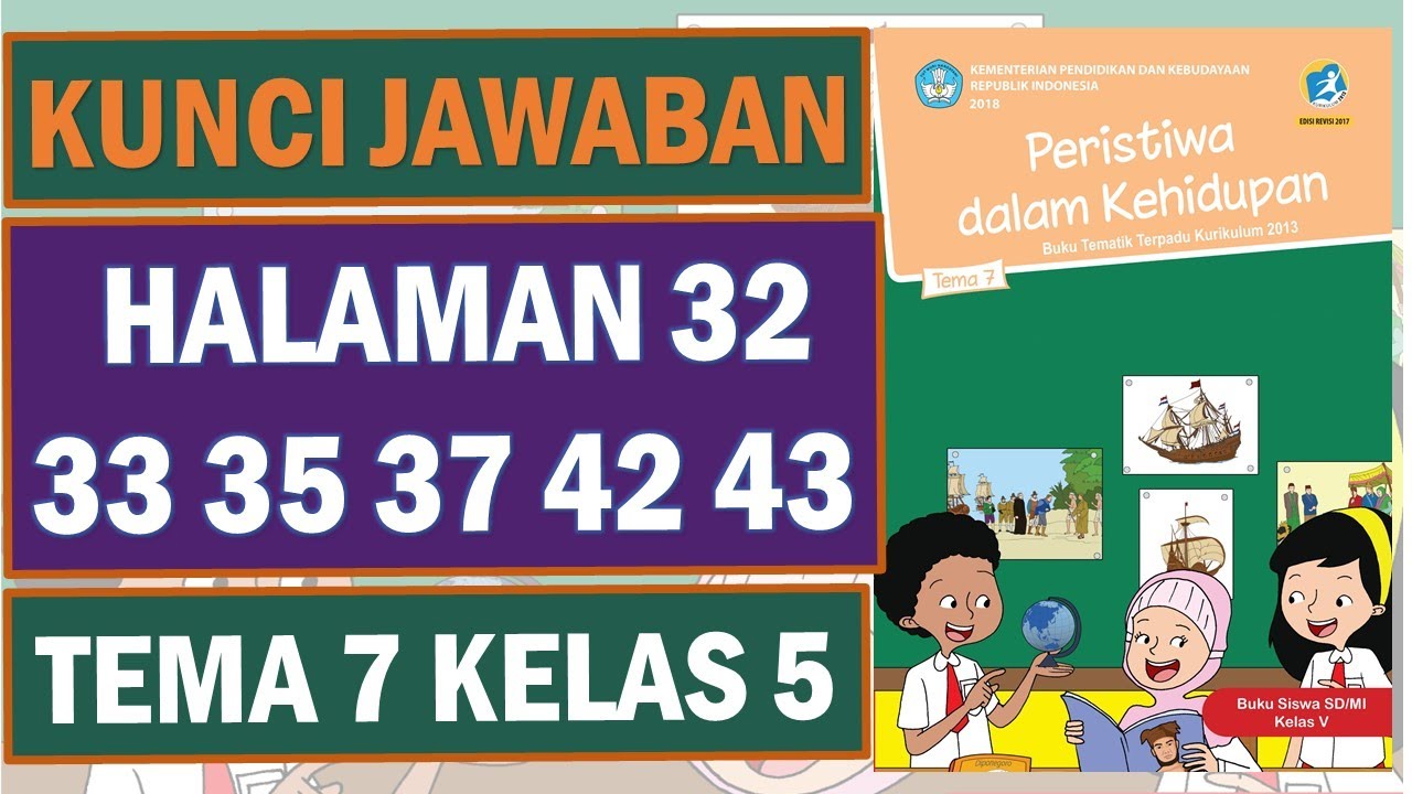 Detail Kunci Jawaban Buku Tema 7 Kelas 5 Nomer 24