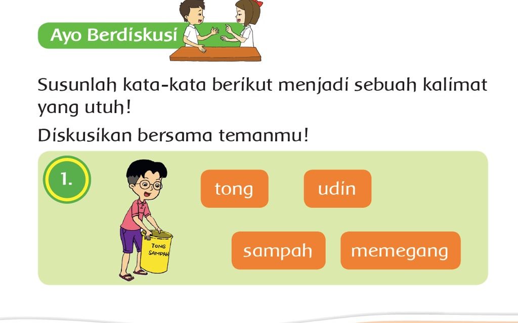 Detail Kunci Jawaban Buku Tema Kelas 2 Nomer 39