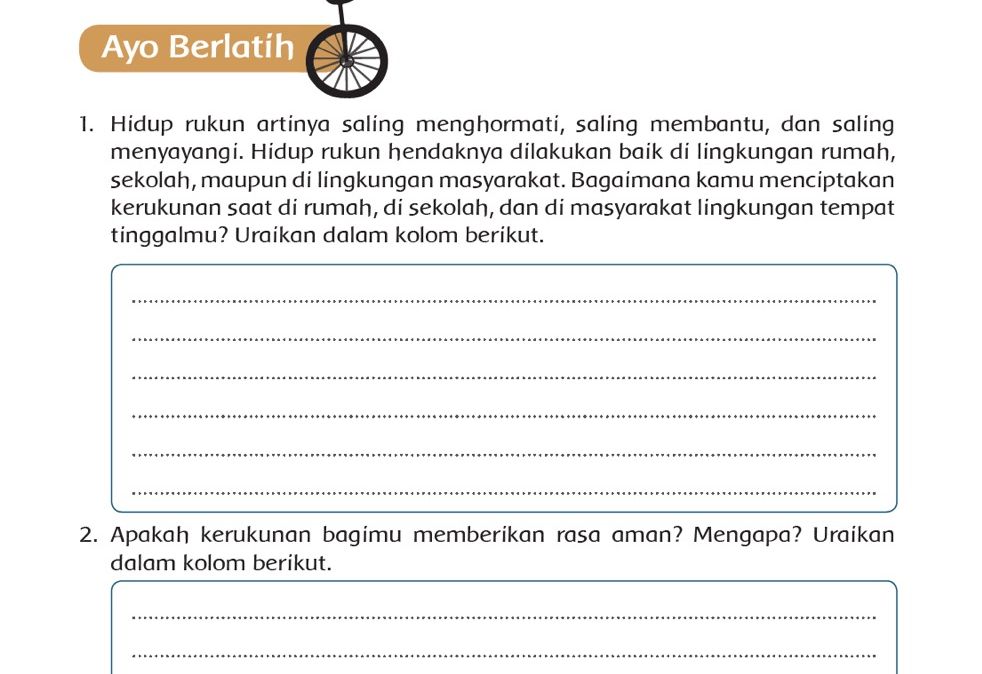 Detail Kunci Jawaban Buku Tema Kelas 5 Nomer 50