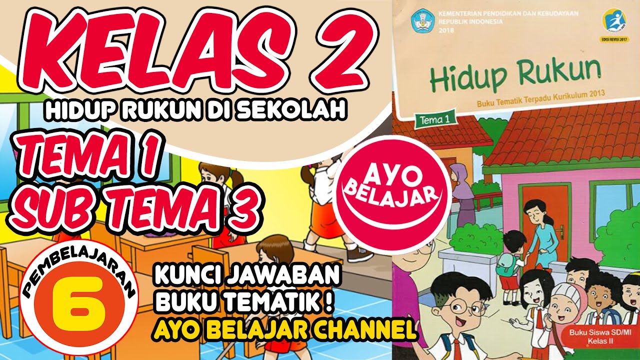 Detail Kunci Jawaban Buku Tematik Kelas 2 Hidup Rukun Nomer 27