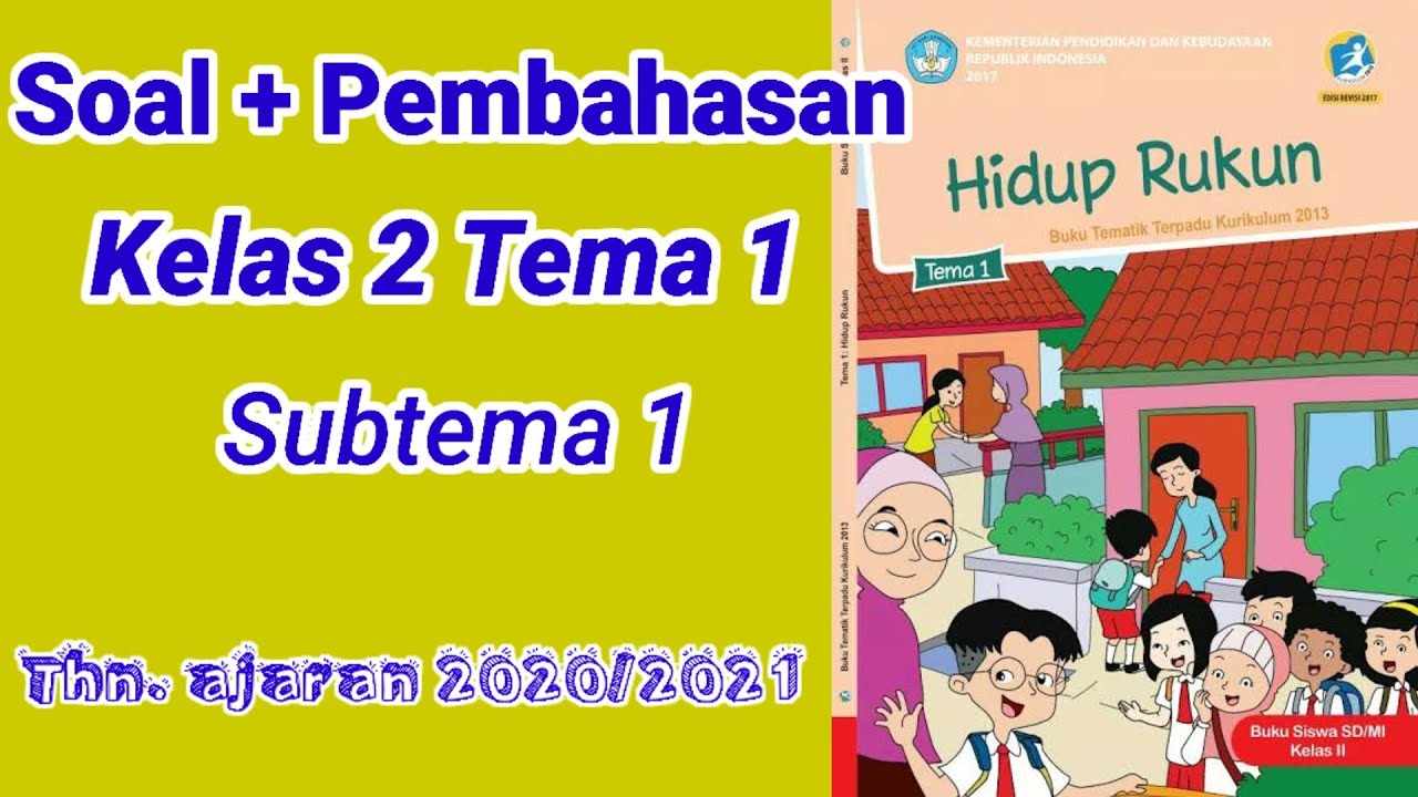 Detail Kunci Jawaban Buku Tematik Kelas 2 Hidup Rukun Nomer 45