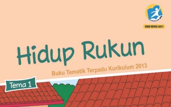 Detail Kunci Jawaban Buku Tematik Kelas 2 Hidup Rukun Nomer 6