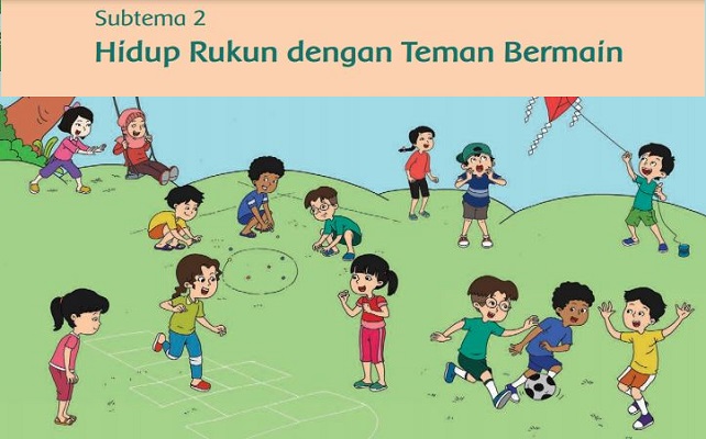 Detail Kunci Jawaban Buku Tematik Kelas 2 Hidup Rukun Nomer 9