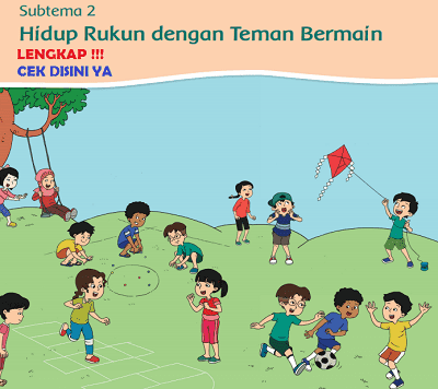 Detail Kunci Jawaban Buku Tematik Kelas 2 Hidup Rukun Nomer 10