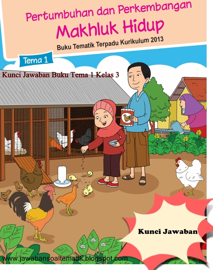 Detail Kunci Jawaban Buku Tematik Kelas 3 Nomer 8