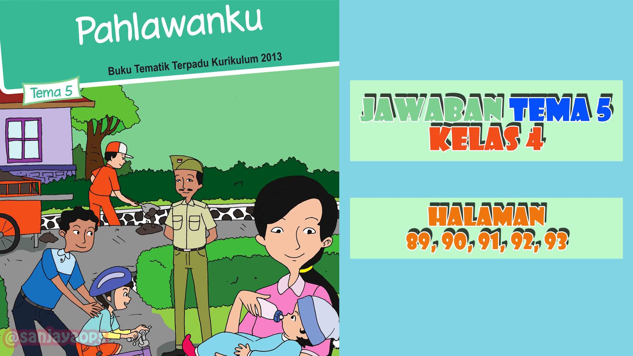 Detail Kunci Jawaban Buku Tematik Kelas 4 Nomer 36