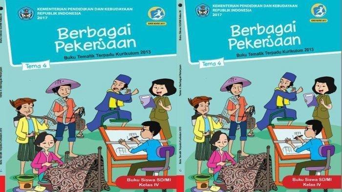 Detail Kunci Jawaban Buku Tematik Kelas 4 Tema 4 Berbagai Pekerjaan Nomer 2