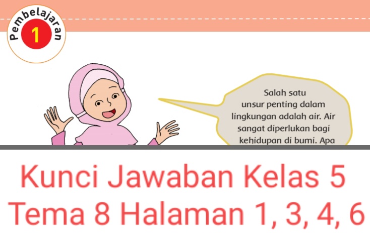 Detail Kunci Jawaban Buku Tematik Kelas 5 Tema 8 Nomer 7