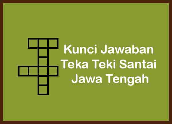 Detail Kunci Jawaban Teka Teki Gambar Nomer 13