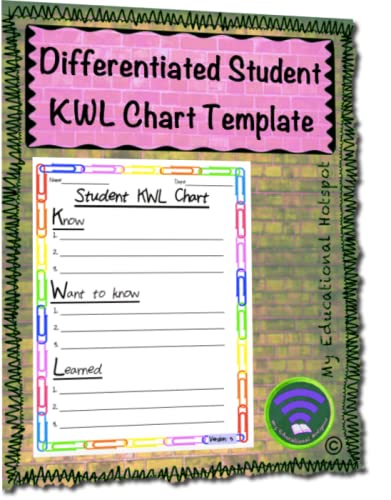 Detail Kwl Chart Template Word Nomer 39