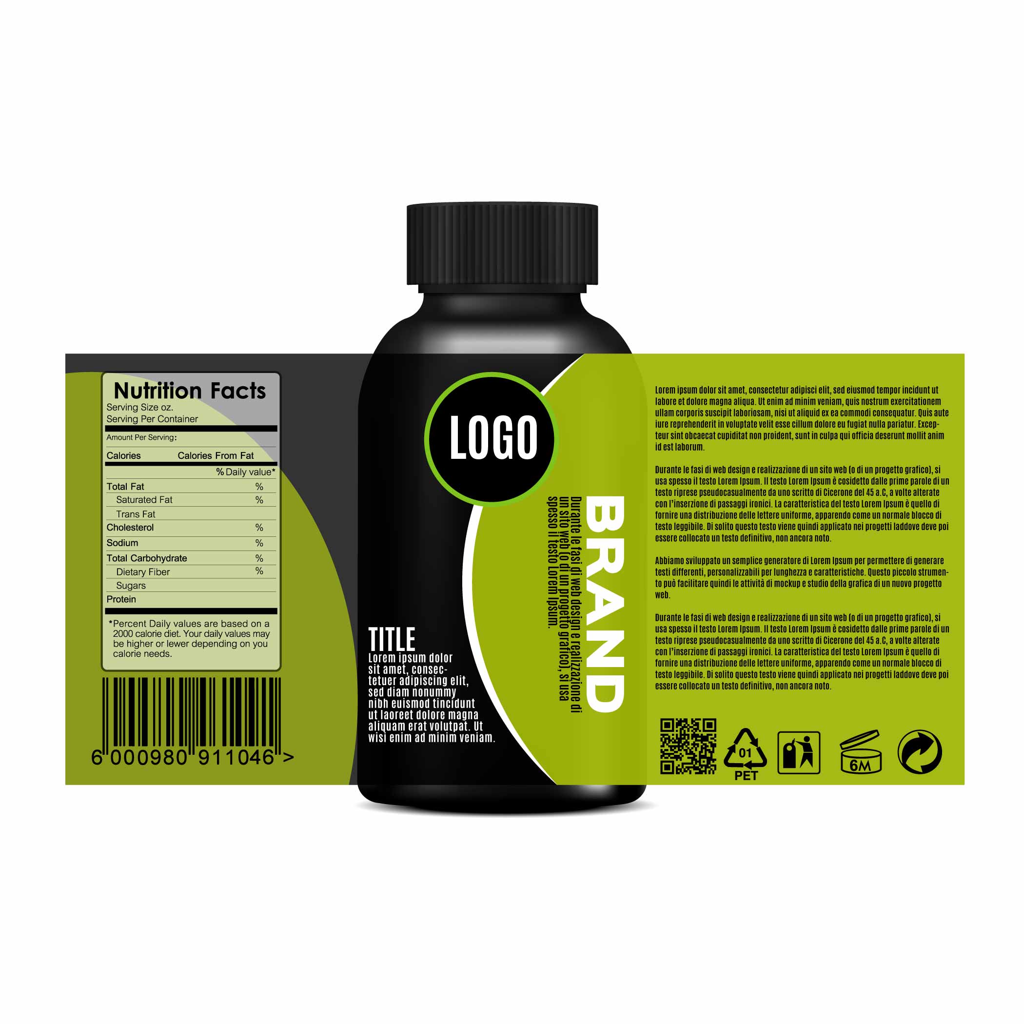 Detail Label Design Template Nomer 21