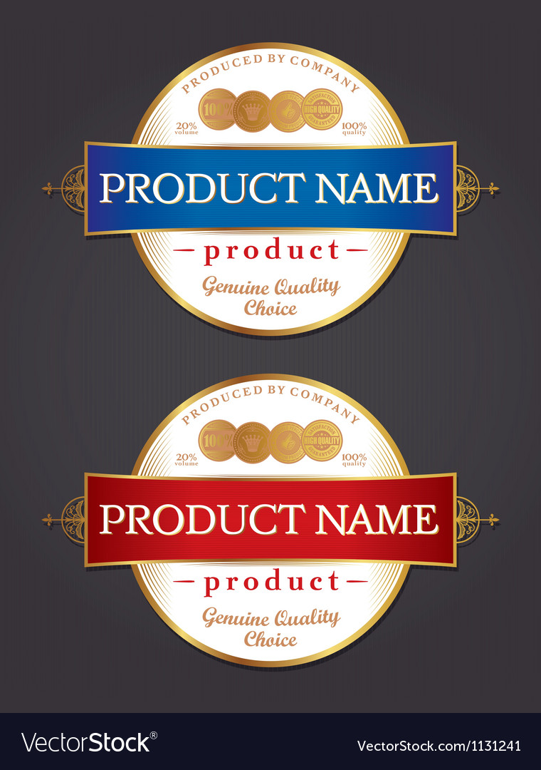 Detail Label Design Template Nomer 6