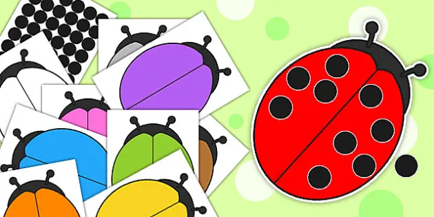 Detail Ladybug Template Without Spots Nomer 7