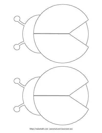 Detail Ladybug Template Without Spots Nomer 4