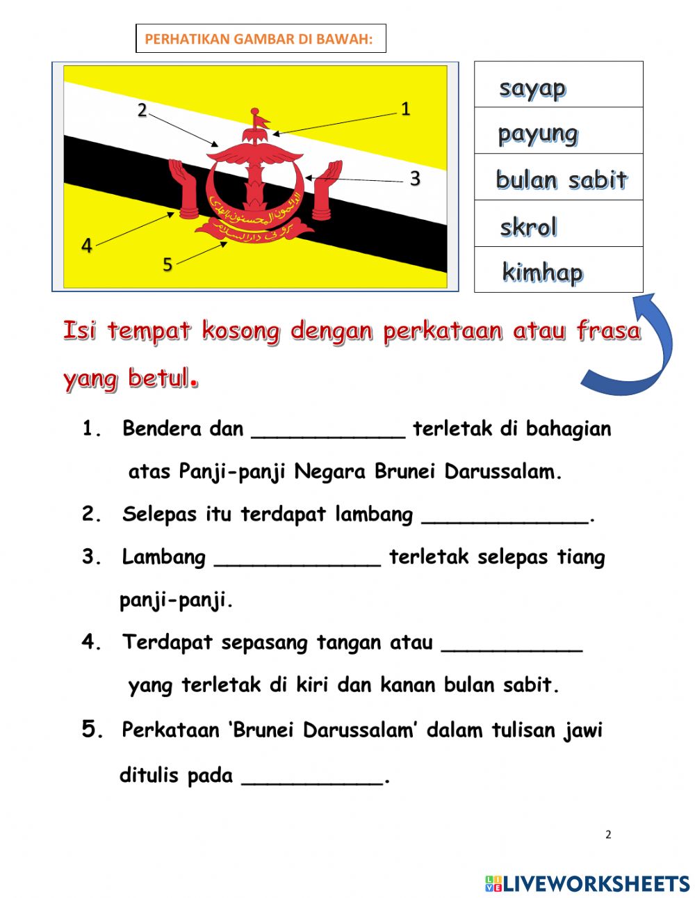 Detail Lambang Negara Brunei Darussalam Adalah Nomer 26