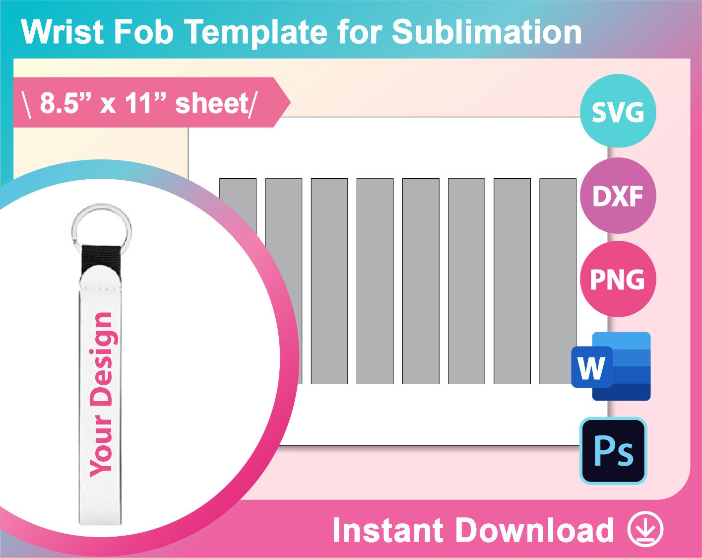 Detail Lanyard Template Word Nomer 32