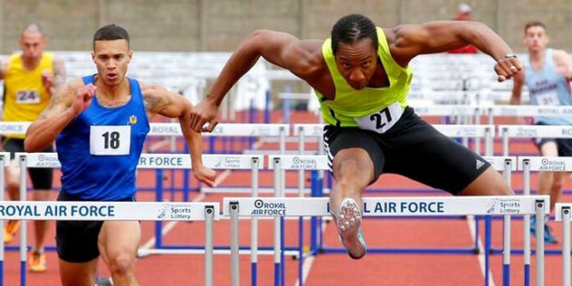 Detail Lapangan Atletik Lari Nomer 36