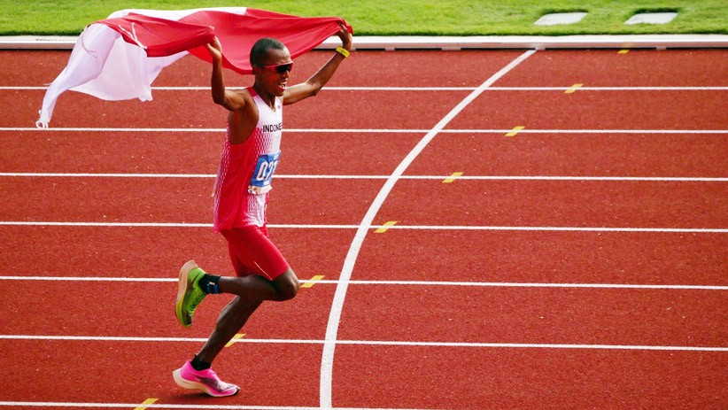 Detail Lapangan Atletik Lari Nomer 40