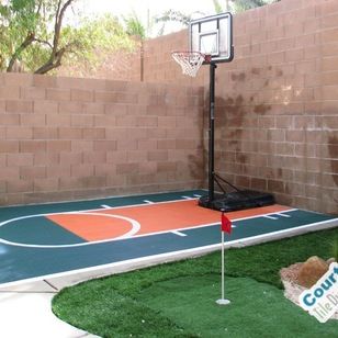 Detail Lapangan Basket Di Rumah Nomer 40