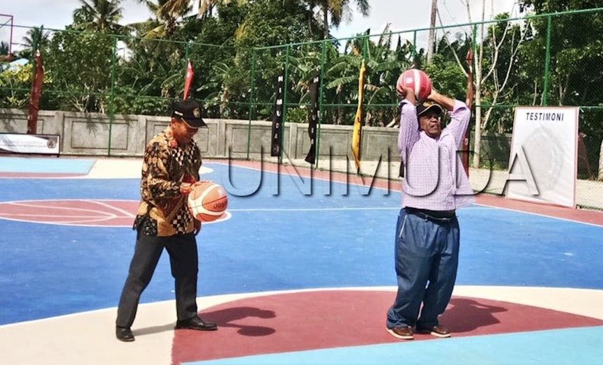 Detail Lapangan Basket Di Rumah Nomer 44