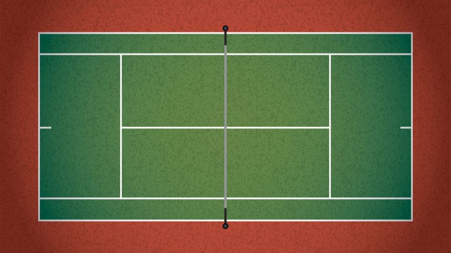 Detail Lapangan Tenis Lapangan Nomer 11