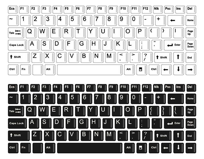 Detail Laptop Keyboard Template Nomer 24