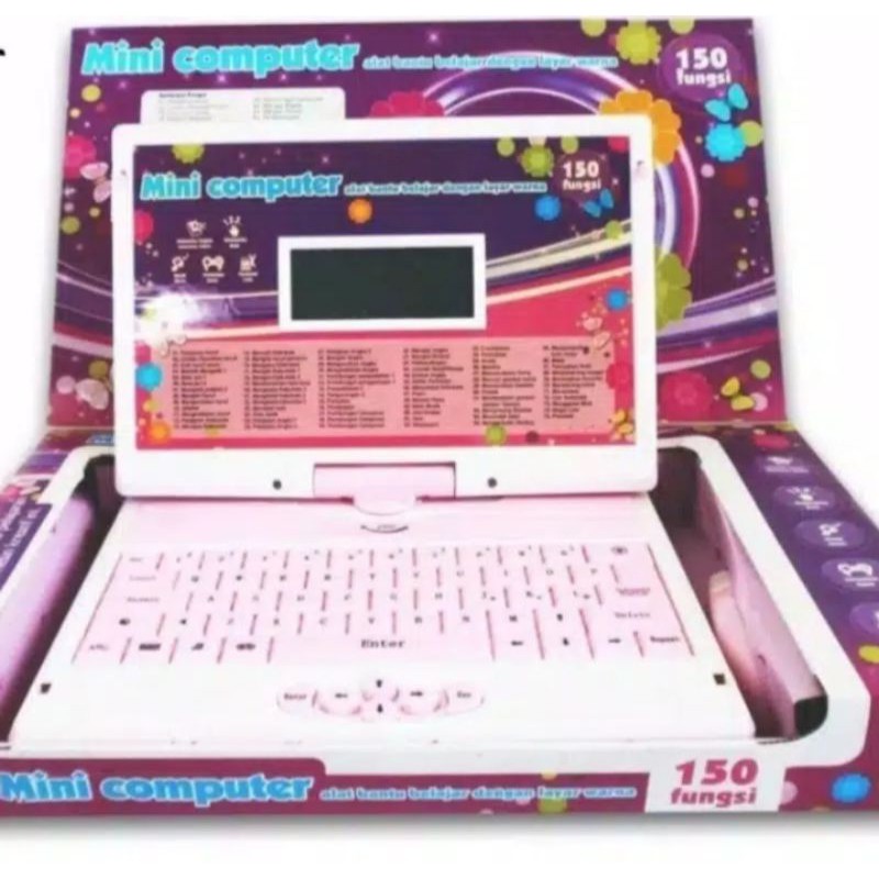 Detail Laptop Mainan Anak 150 Fungsi Nomer 19