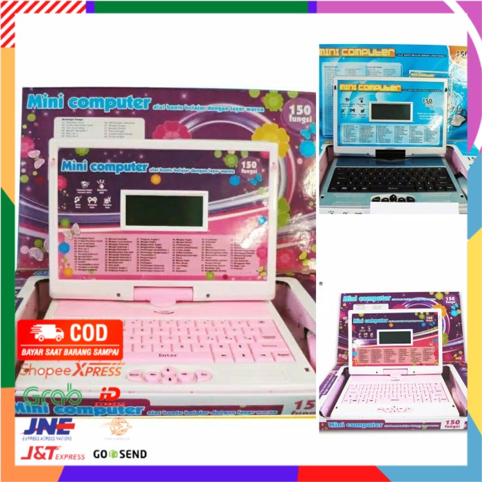 Detail Laptop Mainan Anak 150 Fungsi Nomer 21