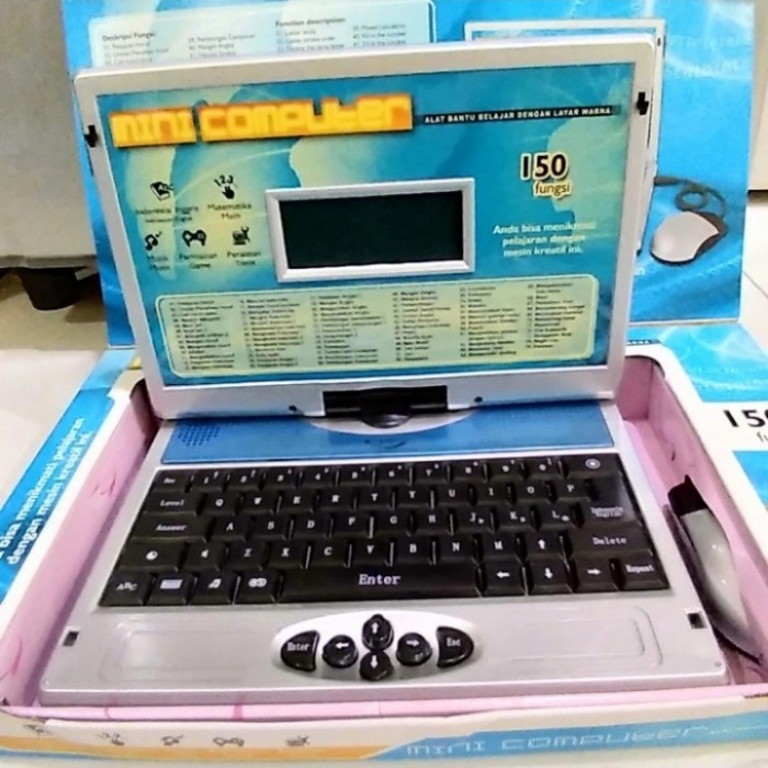 Detail Laptop Mainan Anak 150 Fungsi Nomer 4