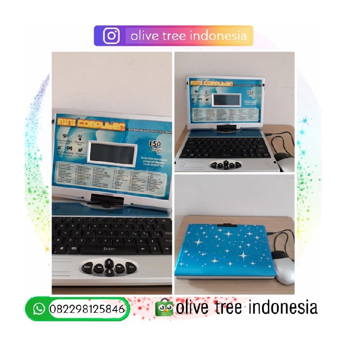 Detail Laptop Mainan Anak 150 Fungsi Nomer 43