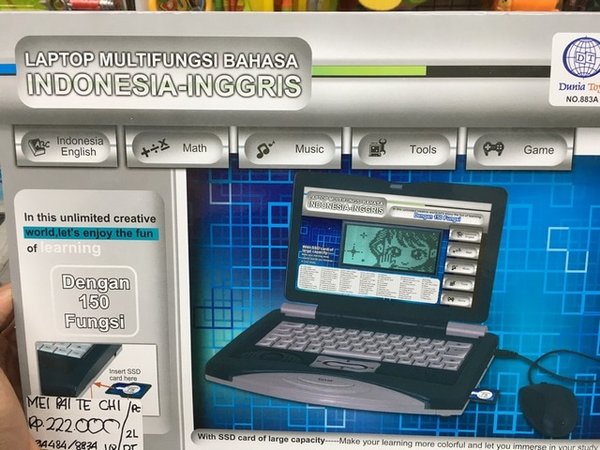 Detail Laptop Mainan Anak 150 Fungsi Nomer 53