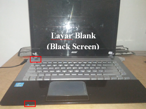 Detail Laptop Menyala Dan Tidak Ada Gambar Nomer 4