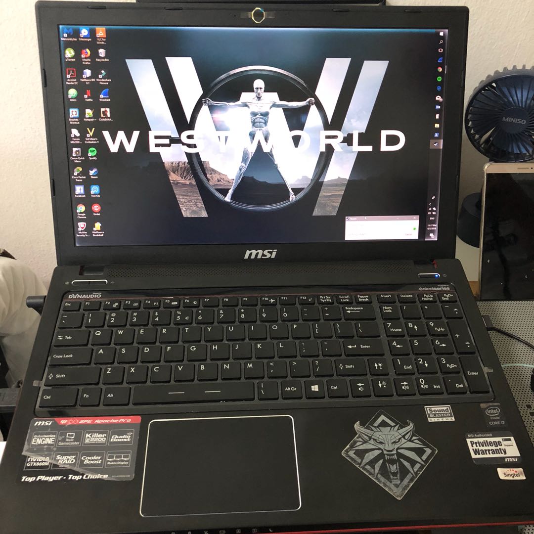 Detail Laptop Msi Ge60 2pe Apache Pro Nomer 23