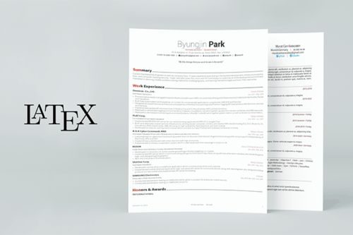 Detail Latex Cv Template Nomer 3