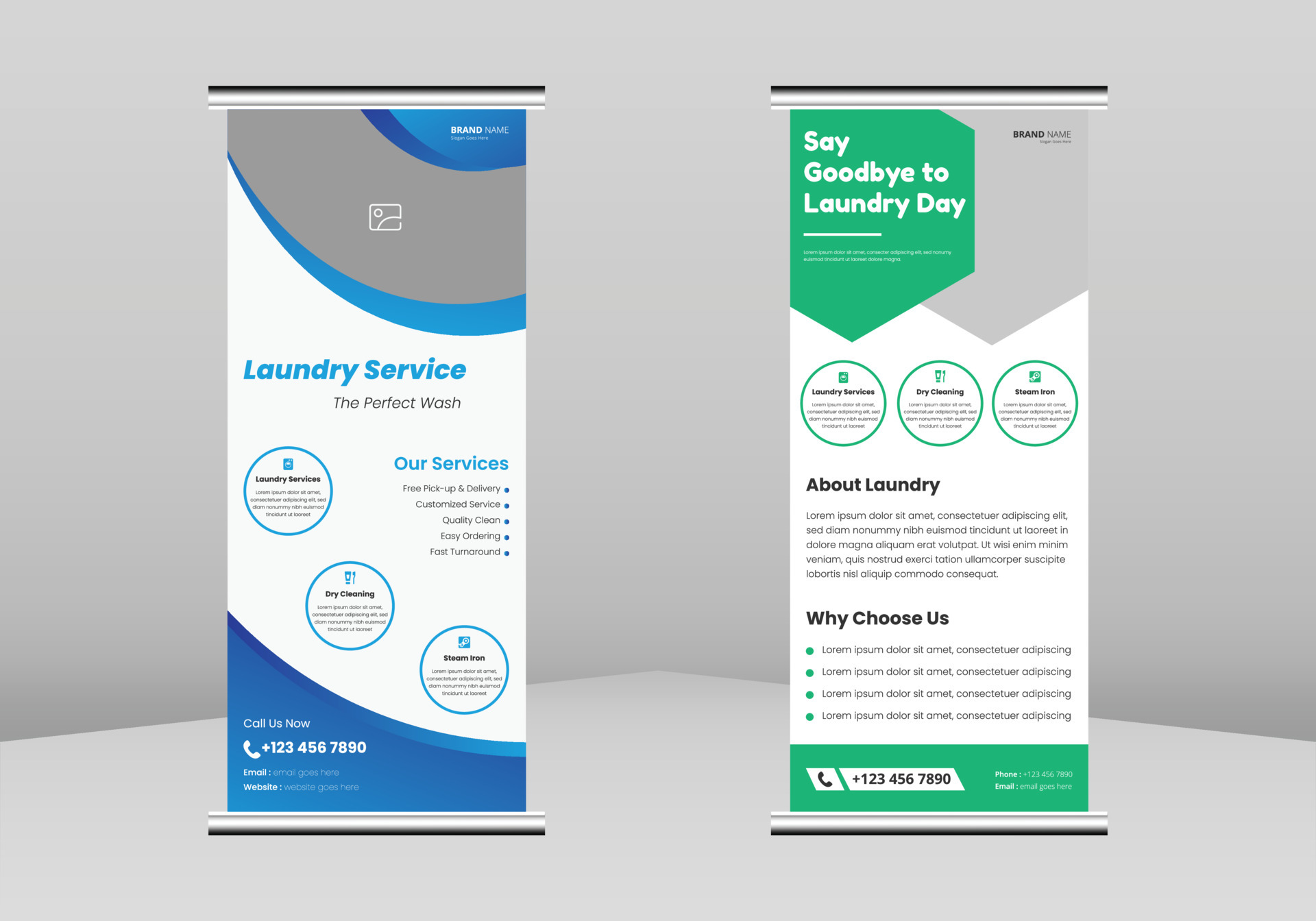 Detail Laundry Banner Template Nomer 39