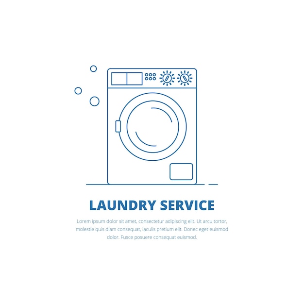 Detail Laundry Banner Template Nomer 44