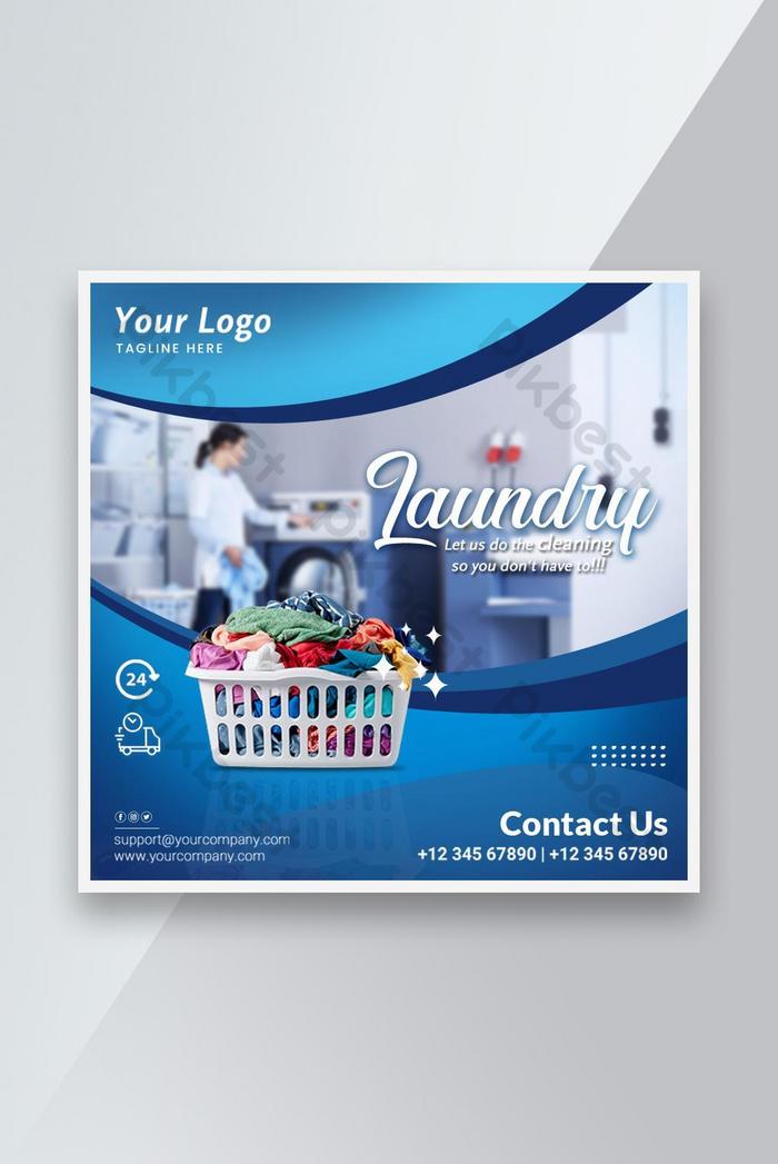 Detail Laundry Banner Template Nomer 51