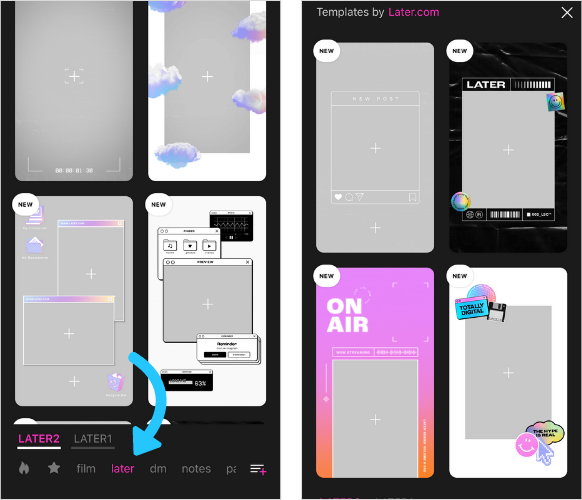 Detail Layout Frame Template Instagram Nomer 38