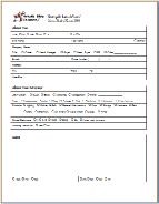 Detail Lead Card Template Nomer 3
