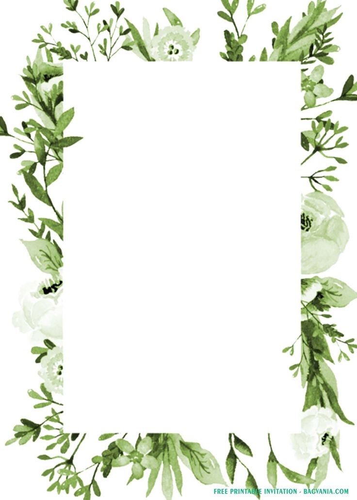 Detail Leaf Invitation Template Nomer 21