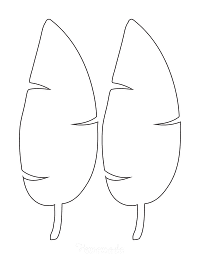 Detail Leaf Template With Lines Nomer 50