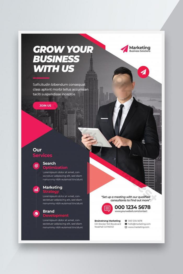 Detail Leaflet Template Psd Free Download Nomer 13